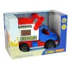WADER POLESIE ConsTruck Rescue Car azul y blanco 41937