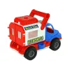WADER POLESIE ConsTruck Rescue Car azul y blanco 41937