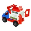 WADER POLESIE ConsTruck Rescue Car azul y blanco 41937