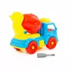 Hormigonera WADER POLESIE Transport DIY Bloques de construcción 29 piezas 84804