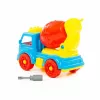 Hormigonera WADER POLESIE Transport DIY Bloques de construcción 29 piezas 84804