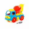 Hormigonera WADER POLESIE Transport DIY Bloques de construcción 29 piezas 84804