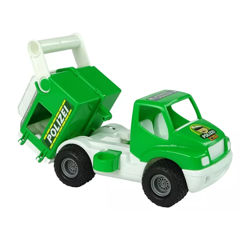 Coche de policía WADER POLESIE ConsTruck Verde 41906