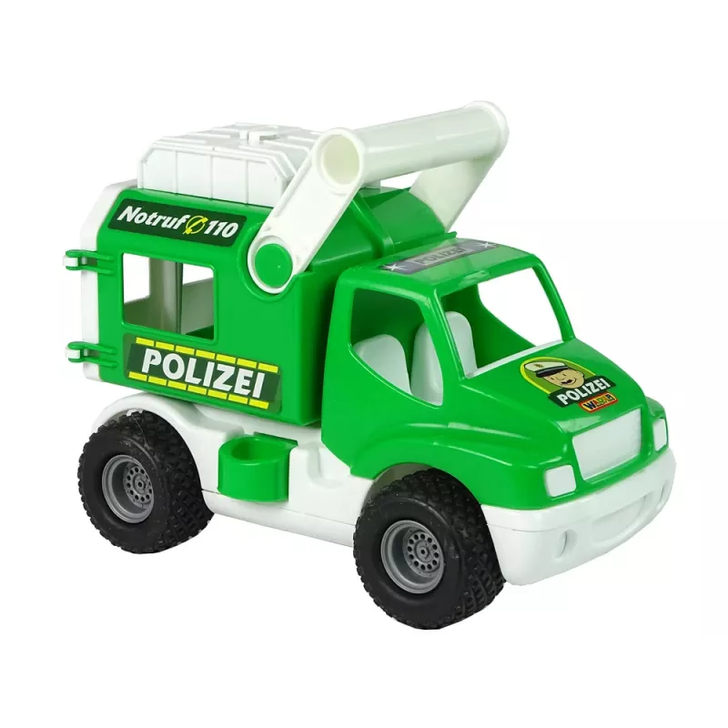 Coche de policía WADER POLESIE ConsTruck Verde 41906