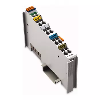 WAGO 750-550 módulo de salida analógica de 2 canales 0-10V, gris claro