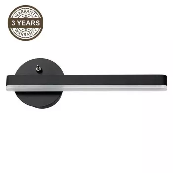 LÁMPARA LED DE PARED SAFI 6W 40K ML6348 NEGRO