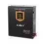 Sistema de alimentación de emergencia de pared KEMOT PROsinus-800 convertidor con onda senoidal pura y función de carga 12V 230V 800VA/500W