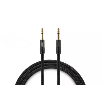 Warm Audio PREM-TRS-3 Cable TRS de 6,35mm 0,9m negro