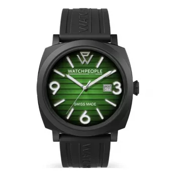 WATCHPEOPLE Reloj de mujer 700989 Analógico cuarzo 45mm Acero inoxidable