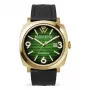 WATCHPEOPLE Reloj de mujer Cuarzo analógico 700988 (45mm) - Esfera negra, correa de piel sintética