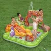 Parque acuático con dinosaurio volcán y bolas Bestway 53172