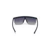 WEB EYEWEAR MAN Gafas de sol WE0221-91X Rectangulares Acetato Montura negra Lentes grises 54mm