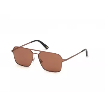 Gafas de sol WEB EYEWEAR hombre WE0261-6036E havana/marrón montura de acetato lente de policarbonato verde 60/14/145 mm