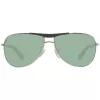 Gafas de sol polarizadas rectangulares hombre WEB EYEWEAR WE0296-6632P negro/gris 66/14/125 mm
