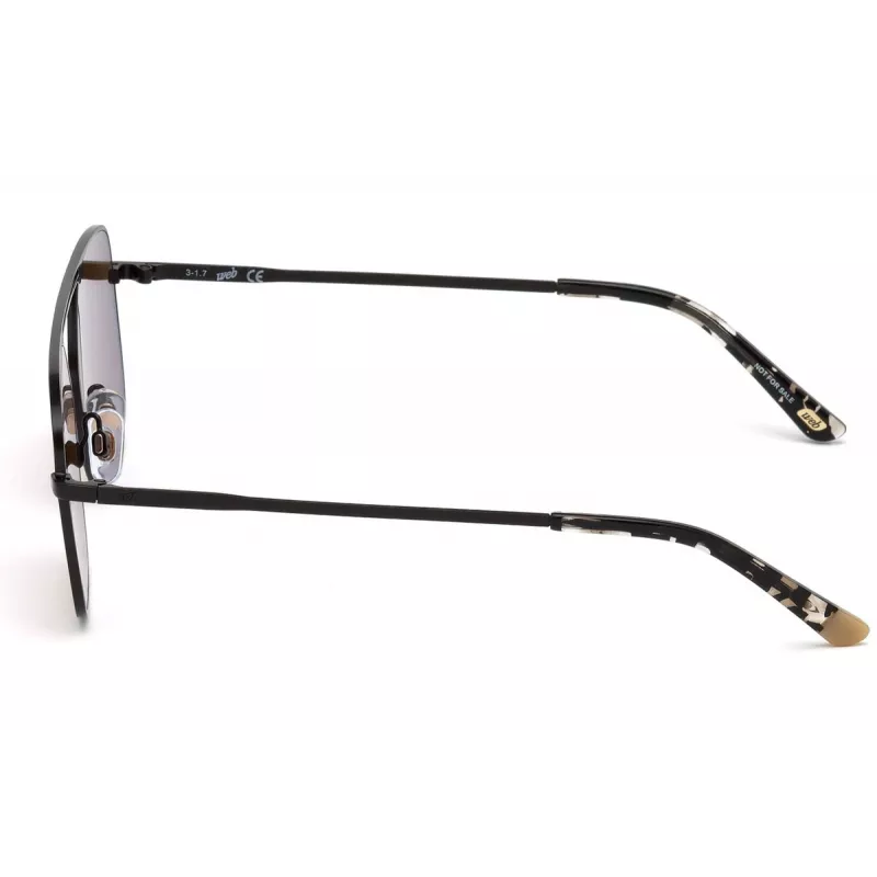WEB EYEWEAR Gafas de sol hombre WE0209-02G Havana acetato verde lente de policarbonato 53mm