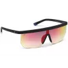 WEB EYEWEAR Gafas de sol de hombre WE0221-02Z Montura de acetato negra Lentes grises UV400