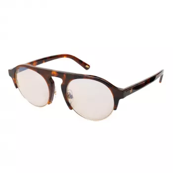 WEB EYEWEAR Gafas de sol de hombre WE0224-52G Havana acetato verde policarbonato UV400 52 mm
