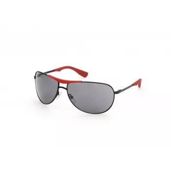 Gafas de sol WEB EYEWEAR hombre WE0296-6602A negro/gris 66/14/125 mm