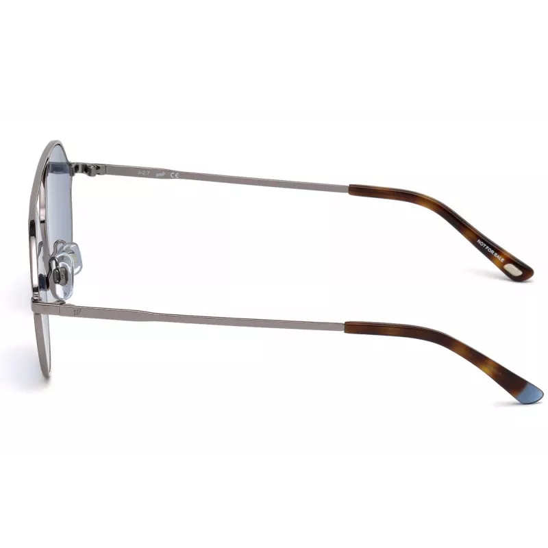 WEB EYEWEAR Gafas de sol unisex WE0198-08V Negro/Gris 57/15/145 mm
