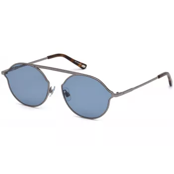 WEB EYEWEAR Gafas de sol unisex WE0198-08V Negro/Gris 57/15/145 mm