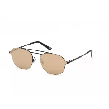 WEB EYEWEAR Gafas de sol unisex WE0248-5802G Negro gris degradado 58/18/145 mm