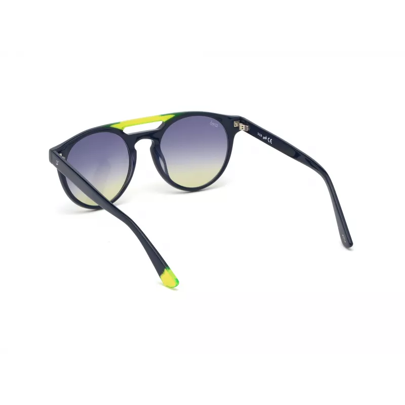 Gafas de sol WEB EYEWEAR unisex WE0262-5190W cuadradas acetato montura negra lentes grises 51/19/145 mm