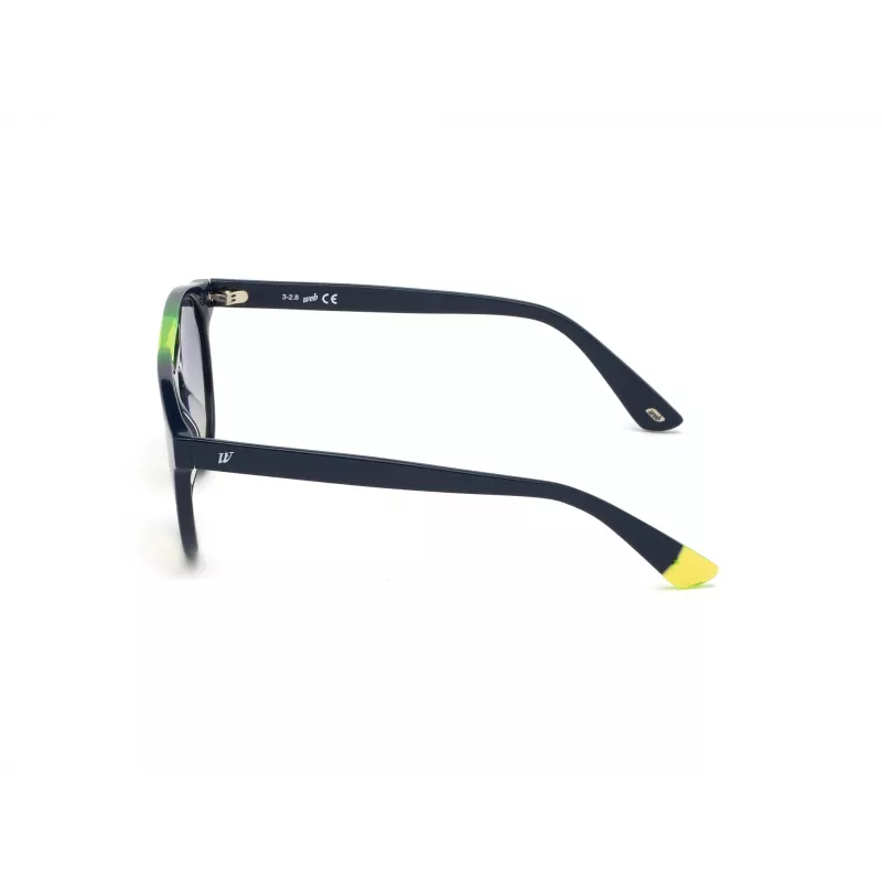 Gafas de sol WEB EYEWEAR unisex WE0262-5190W cuadradas acetato montura negra lentes grises 51/19/145 mm