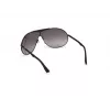 WEB EYEWEAR Gafas de sol unisex WE0282-0001B montura negra cristales grises UV400 categoría 3
