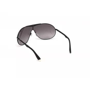 WEB EYEWEAR Gafas de sol unisex WE0282-0001B montura negra cristales grises UV400 categoría 3