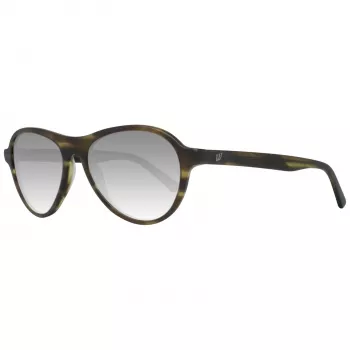 WEB EYEWEAR WE0128-5494N Gafas de sol unisex montura de acetato havana lentes de policarbonato marrones 54mm