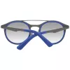 Gafas de sol unisex WEB EYEWEAR WE0143-4991X, montura cuadrada de acetato, lentes grises, 49/22/140 mm