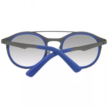 Gafas de sol unisex WEB EYEWEAR WE0143-4991X, montura cuadrada de acetato, lentes grises, 49/22/140 mm