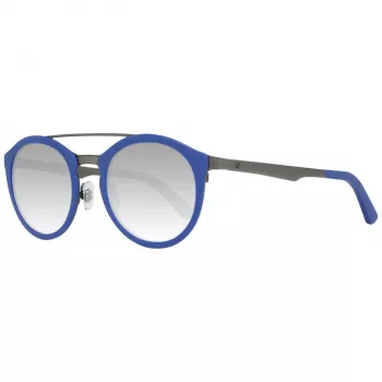 Gafas de sol unisex WEB EYEWEAR WE0143-4991X, montura cuadrada de acetato, lentes grises, 49/22/140 mm