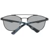 WEB EYEWEAR WE0189-02C Gafas de sol unisex - Montura negra lentes grises 59mm