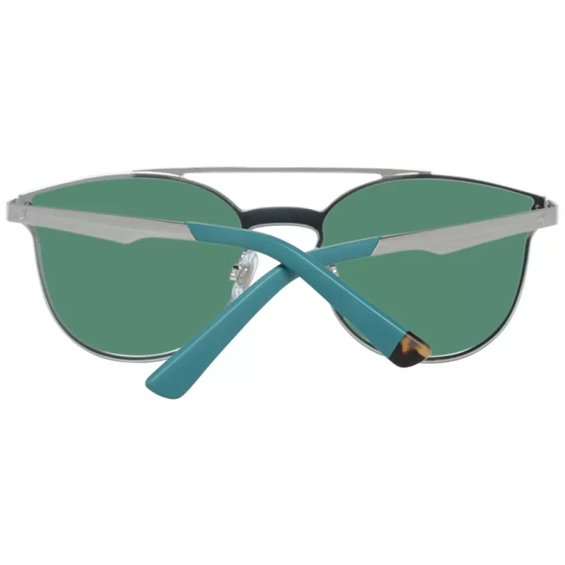 WEB EYEWEAR WE0190-09Q Gafas de Sol Unisex - Montura de Acetato Geométrica con Lentes de Policarbonato UV400