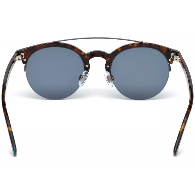 WEB EYEWEAR WE0192-52V Gafas de sol unisex montura de acetato havana lentes marrones degradadas 49 mm