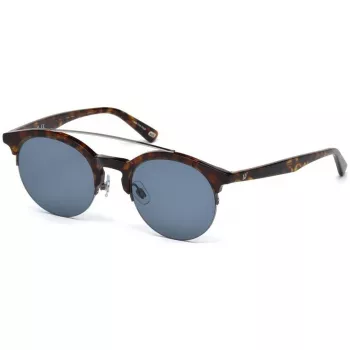 WEB EYEWEAR WE0192-52V Gafas de sol unisex montura de acetato havana lentes marrones degradadas 49 mm