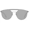 WEB EYEWEAR WE0193-13808V Gafas de sol unisex - Montura negra brillante, lentes gris humo, 54 mm