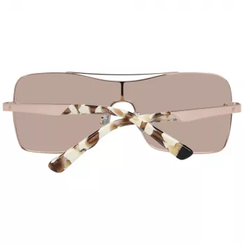 WEB EYEWEAR WE0202-34G Gafas de sol unisex de acetato havana con lentes de policarbonato verdes UV400