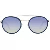 WEB EYEWEAR WE0225-5290W Gafas de sol unisex, montura negra, lentes grises, 52/22/145 mm