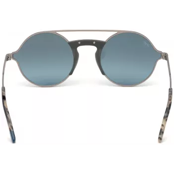 WEB EYEWEAR WE0247-09Q Gafas de sol unisex angulares montura acetato havana lentes policarbonato marrones UV400