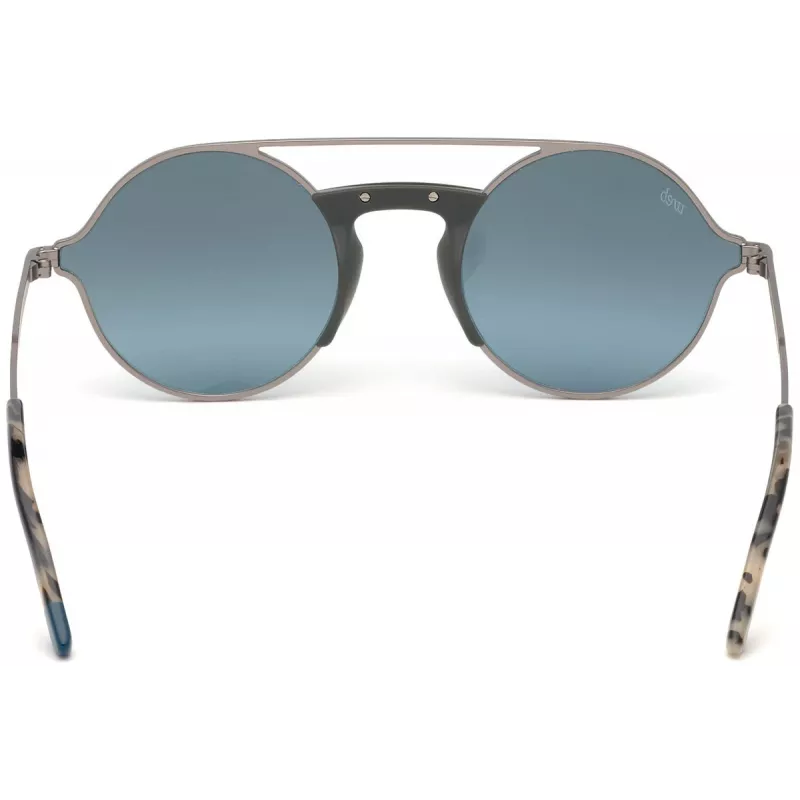 WEB EYEWEAR WE0247-09Q Gafas de sol unisex angulares montura acetato havana lentes policarbonato marrones UV400