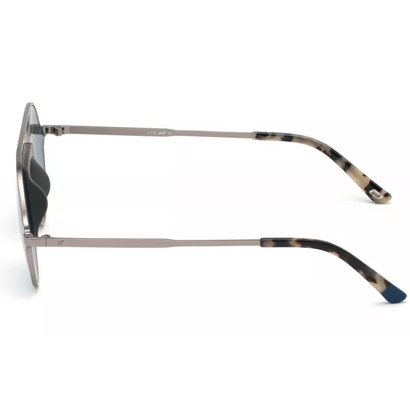 WEB EYEWEAR WE0247-09Q Gafas de sol unisex angulares montura acetato havana lentes policarbonato marrones UV400