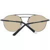 WEB EYEWEAR WE0249-5802G Gafas de sol unisex montura negra lentes grises 58/18/145 mm