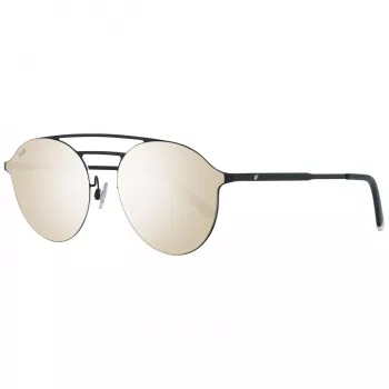 WEB EYEWEAR WE0249-5802G Gafas de sol unisex montura negra lentes grises 58/18/145 mm