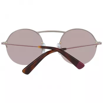 WEB EYEWEAR WE0260-5434U Gafas de sol unisex Havanna Montura de acetato Lentes verdes de policarbonato 54/21/145 mm