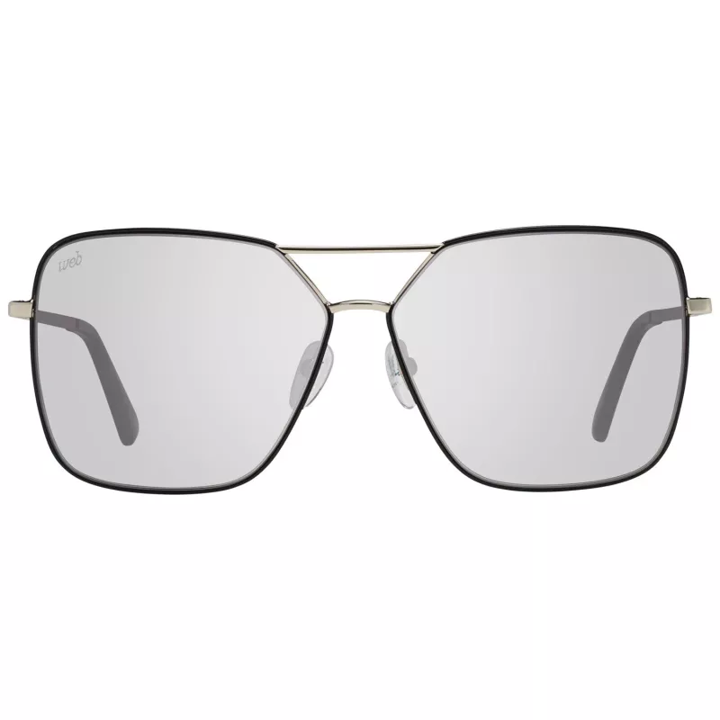 Gafas de sol geométricas de mujer WEB EYEWEAR WE0285-5932B Havana acetato lente gris degradada 59 mm