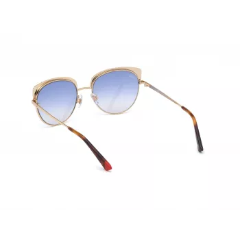 WEB EYEWEAR Gafas de sol mariposa mujer WE0271-5532W Havana acetato marrón degradado UV400 55/18/140