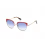 WEB EYEWEAR Gafas de sol mariposa mujer WE0271-5532W Havana acetato marrón degradado UV400 55/18/140
