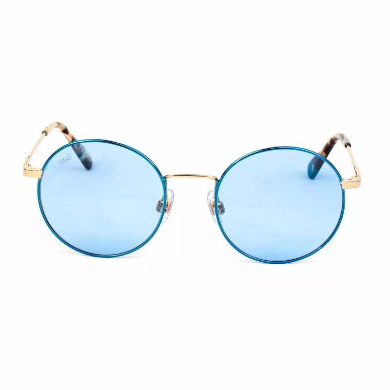WEB EYEWEAR Gafas de sol de mujer Cat-Eye WE0254-32V Havana montura de acetato marrón lente degradada marrón 49 mm
